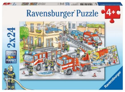 Zeige Details für Puzzle 2x24T Helden im Einsatz - 07814 Bild von Puzzle 2x24T Helden im Einsatz - 07814