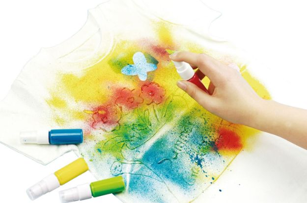 Bild von Lena Textile Styler Spray 4 Farben und Glitter - 42597