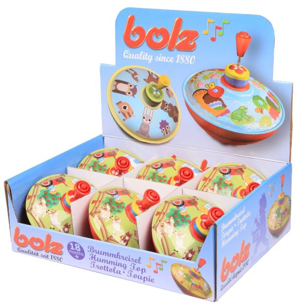 Bild von Bolz Brummkreisel Bauernhof 13cm - 52412