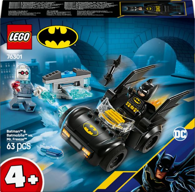 Bild von LEGO® DC Universe Super Heroes™ - 76301 Batman™ & Batmobil™ vs. Mr. Freeze™