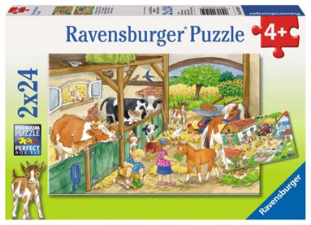 Zeige Details für Puzzle 2x24T Landleben - 09195 Bild von Puzzle 2x24T Landleben - 09195
