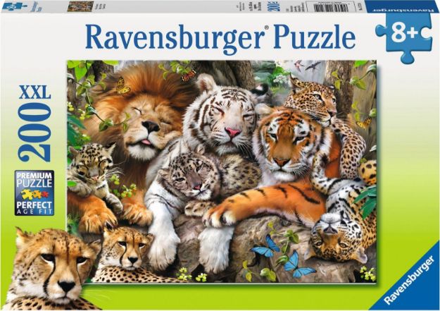 Bild von Puzzle 200T XXL Raubkatzen - 12721