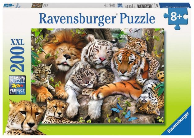 Bild von Puzzle 200T XXL Raubkatzen - 12721