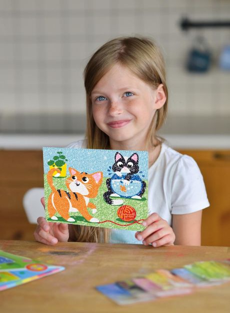 Bild von Lena Sandbilder Tiere 2 Motive 11 Farben - 42670