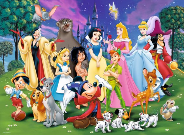 Bild von Puzzle 200T XXL Disney Lieblinge - 12698