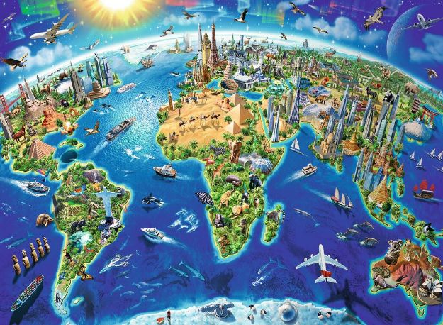 Bild von Puzzle 200T XXL Grosse weite Welt - 12722