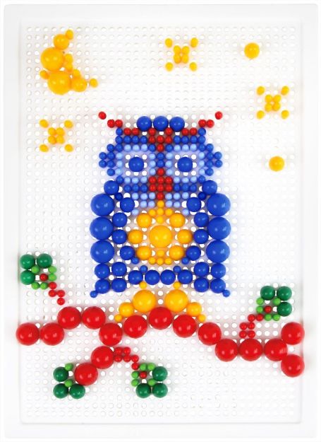 Bild von LENA Mosaik Set color Mix 400 Stecker - 35594