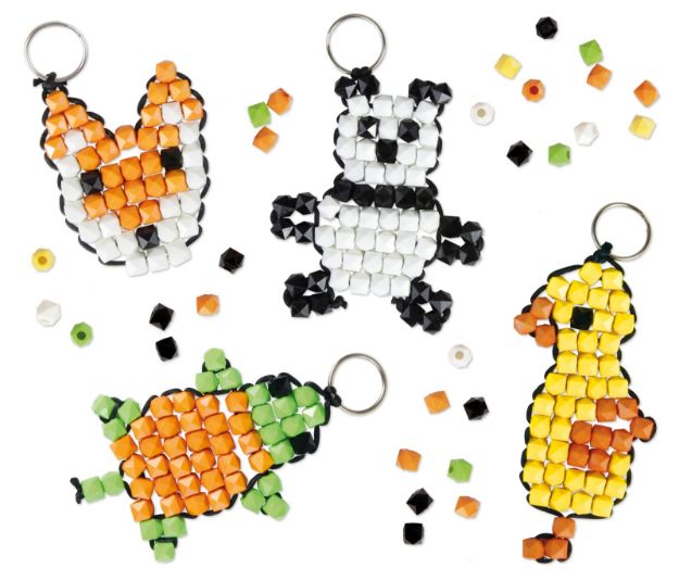 Bild von Lena Maskottchen 4 Tiere (Anhänger) - 42547