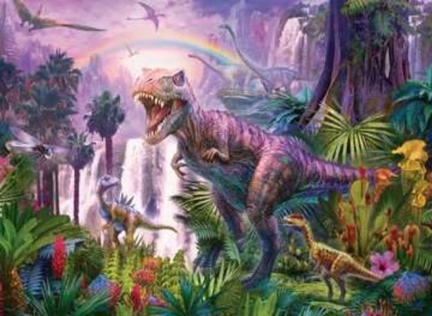 Bild von Puzzle 200T XXL Dinosaurierland - 12892