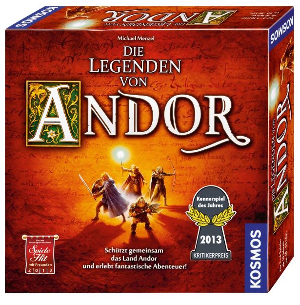 Bild von Kosmos Die Legenden von Andor Kennerspiel des Jahres 2013 - 691745