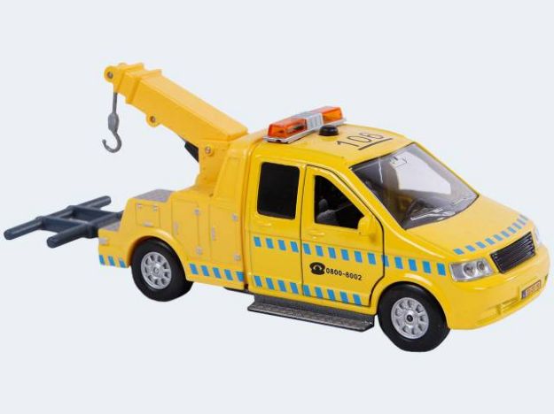 Bild von Abschleppwagen 15cm Metal Rückzug Licht/Ton WB - 510651