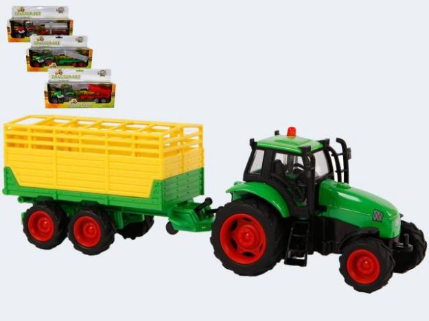 Bild von Traktor/Hänger Licht/Ton 1:32 - Ein Stück wird nach dem Zufallsprinzip zugesendet! - 51.0653