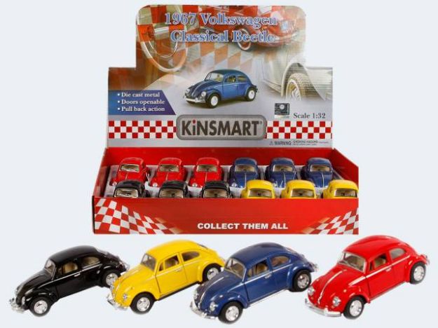 Bild von VW Käfer 1967 12cm Met Rückzug - Eine Verkaufseinheit = 12 Stück - 521761