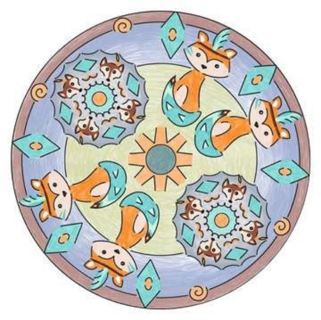 Bild von Ravensburger 20019 Midi Mandala-Designer Boho Style 20019