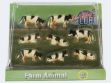 Bild von Farm 8 Kühe 1:87 sz/ws  - 571878