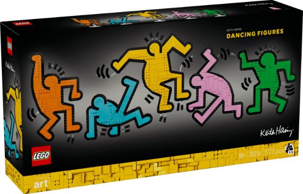 Bild von LEGO® ART - 31216 Keith Haring – Tanzende Figuren