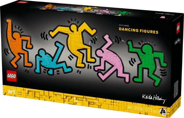 Bild von LEGO® ART - 31216 Keith Haring – Tanzende Figuren