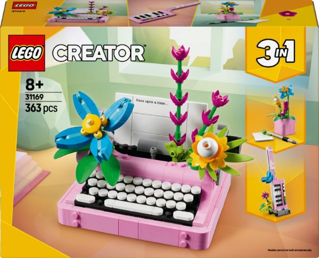 Bild von LEGO® Creator - 31169 Schreibmaschine mit Blumen