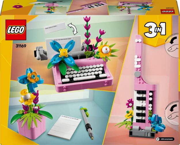 Bild von LEGO® Creator - 31169 Schreibmaschine mit Blumen