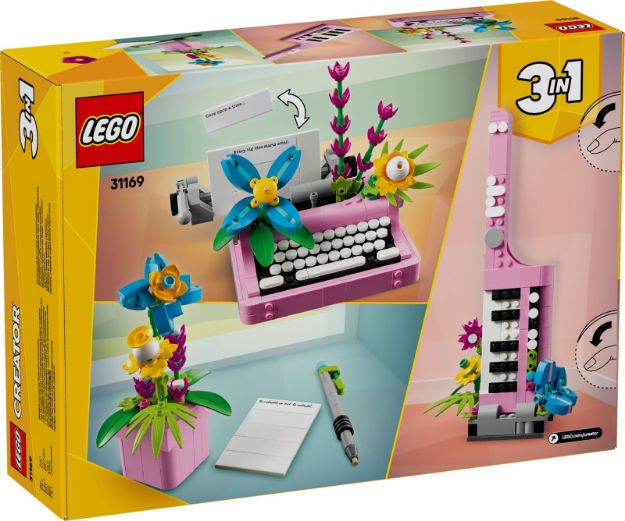 Bild von LEGO® Creator - 31169 Schreibmaschine mit Blumen