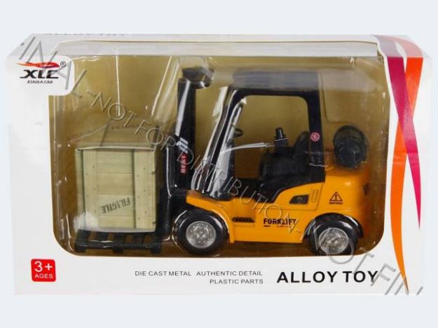 Bild von Gabelstapler 14cm mit Licht Sound Rückzugmotor - 510224