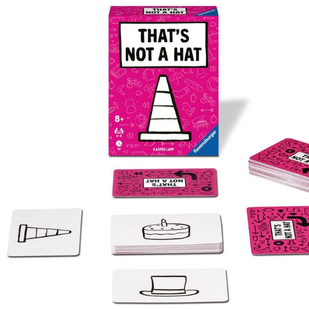 Bild von Ravensburger - 20954 That's not a hat Kartenspiel für 3-8 Personen, Partyspiel, lustige Unterhaltung ab 8 Jahren