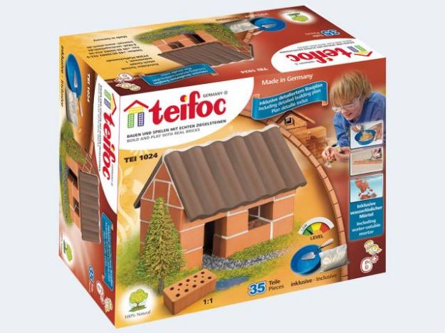 Bild von Teifoc Starter Set kleines Haus 35 Teile - Tei 1024