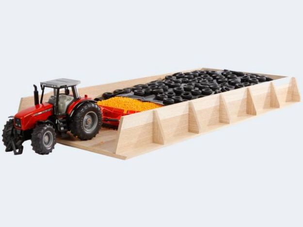 Bild von Farm Slotsilo 60x30cm Holz - 610186