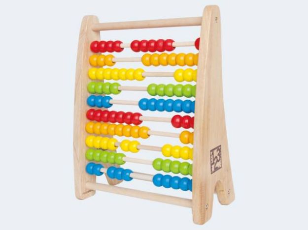 Bild von Hape Zählrahmen Abakus Regenbogen - E0412