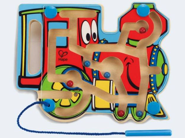 Bild von Hape Lok Choo Labyrinth magnetisch Bimmelbahn - E1701