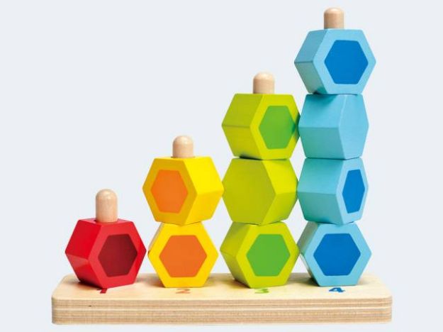 Bild von Hape Zähl-/Steckspiel 11 Teile - E0504