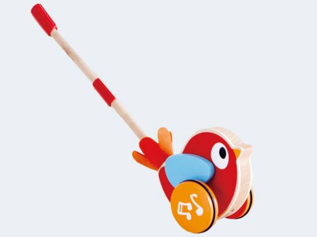 Bild von Hape Stabroller Vogel Lilly mit Sound - E0353