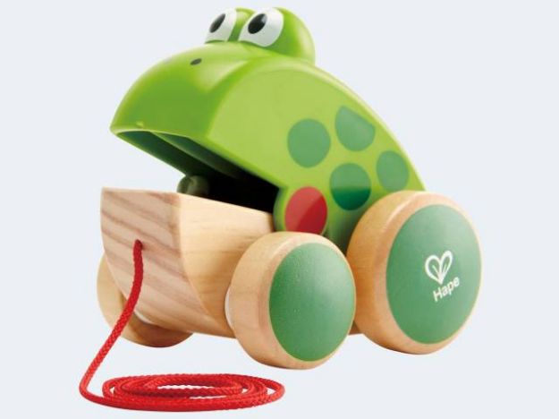 Bild von Hape Nachziehfrosch Fridolin - E0361