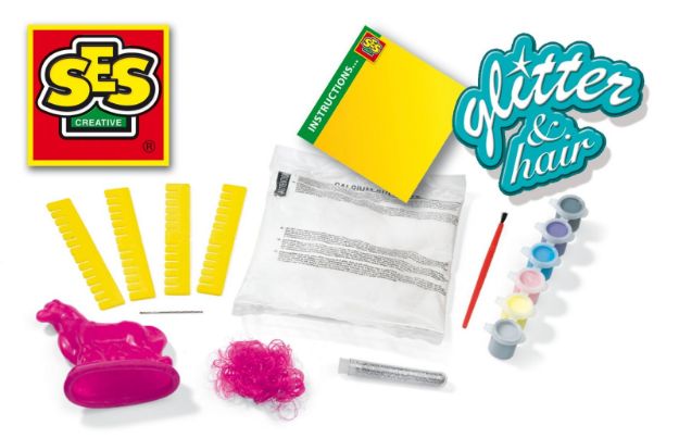 Bild von SES Gipsfigur Pferd mit Mähne - 01272