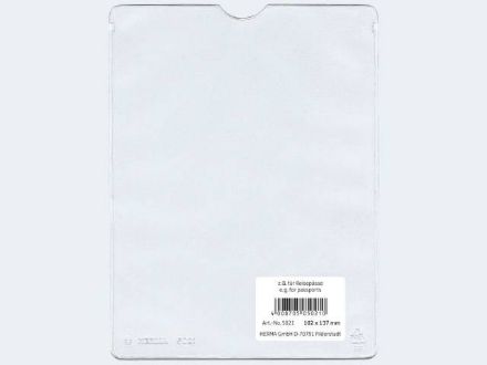 Zeige Details für Steckhülle 102x137mm fürReisepass (neu) - 5021 Bild von Steckhülle 102x137mm fürReisepass (neu) - 5021