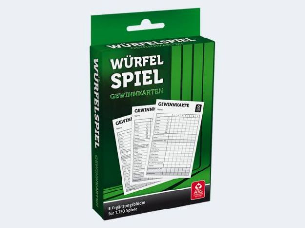 Bild von Würfelspiel Gewinnkarten 5er Packung - 22517119