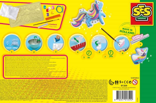 Bild von SES Einhörner gießen und anmalen - 01359