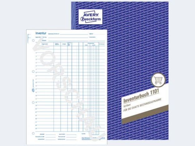 Bild von Inventurbuch 1101 A4/50Bl