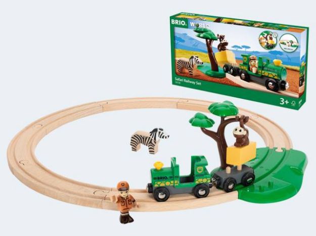 Bild von BRIO Safari Bahn Set - 33720