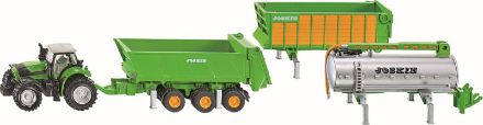 Zeige Details für SIKU 1848 DEUTZ-FAHR mit Joskin Anhängerset Bild von SIKU 1848 DEUTZ-FAHR mit Joskin Anhängerset