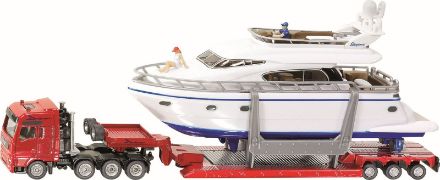 Zeige Details für SIKU 1849 Schwertransport mit Yacht 1:87 Bild von SIKU 1849 Schwertransport mit Yacht 1:87