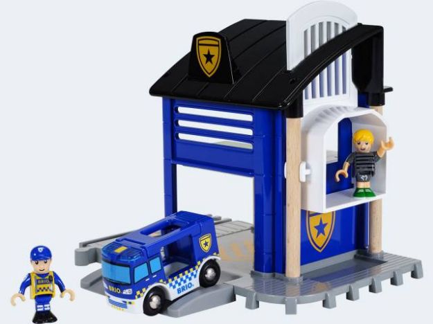 Bild von BRIO Polizeistation mit Einsatzfahrzeug - 33813
