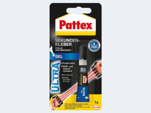 Bild von Pattex Sekundenkleber 3g Wa98 Ultra Gel - 9H PSG2C