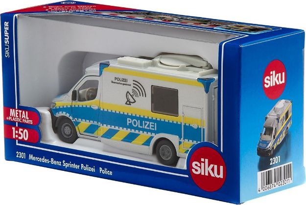 Bild von SIKU 2301 Mercedes-Benz Sprinter Polizei