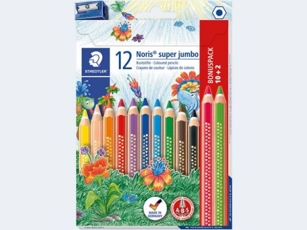 Bild von 12 Farbstifte Noris Jumbo - 129NC12P1