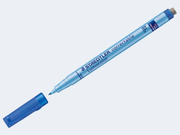 Bild von Lumocolor correctable 305 F blau - Eine Verkaufseinheit = 10 Stück - 305 F-3