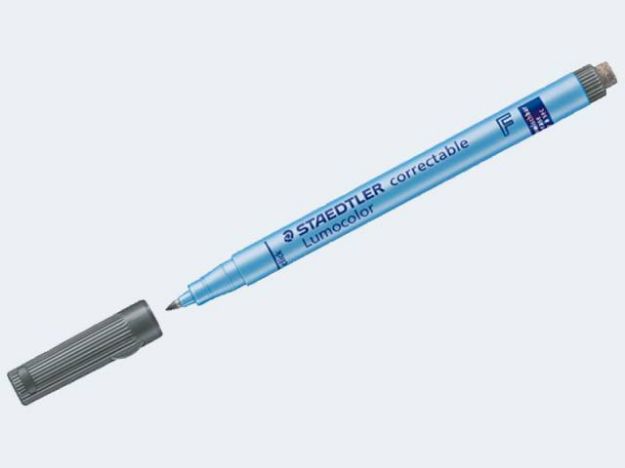 Bild von Lumocolor correctable 305 F schwarz - Eine Verkaufseinheit = 10 Stück - 305 F-9