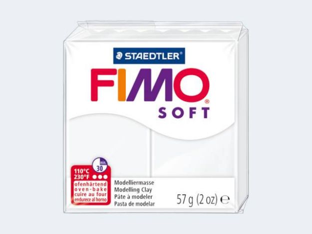 Bild von Fimo Soft 56g weiss - 8020-0
