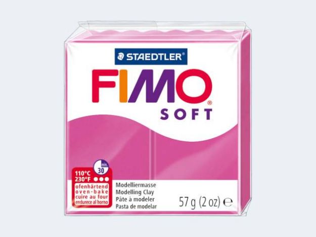 Bild von Fimo Soft 56g himbeere - 8020-22