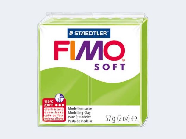 Bild von Fimo Soft 56g apfelgrün - 8020-50